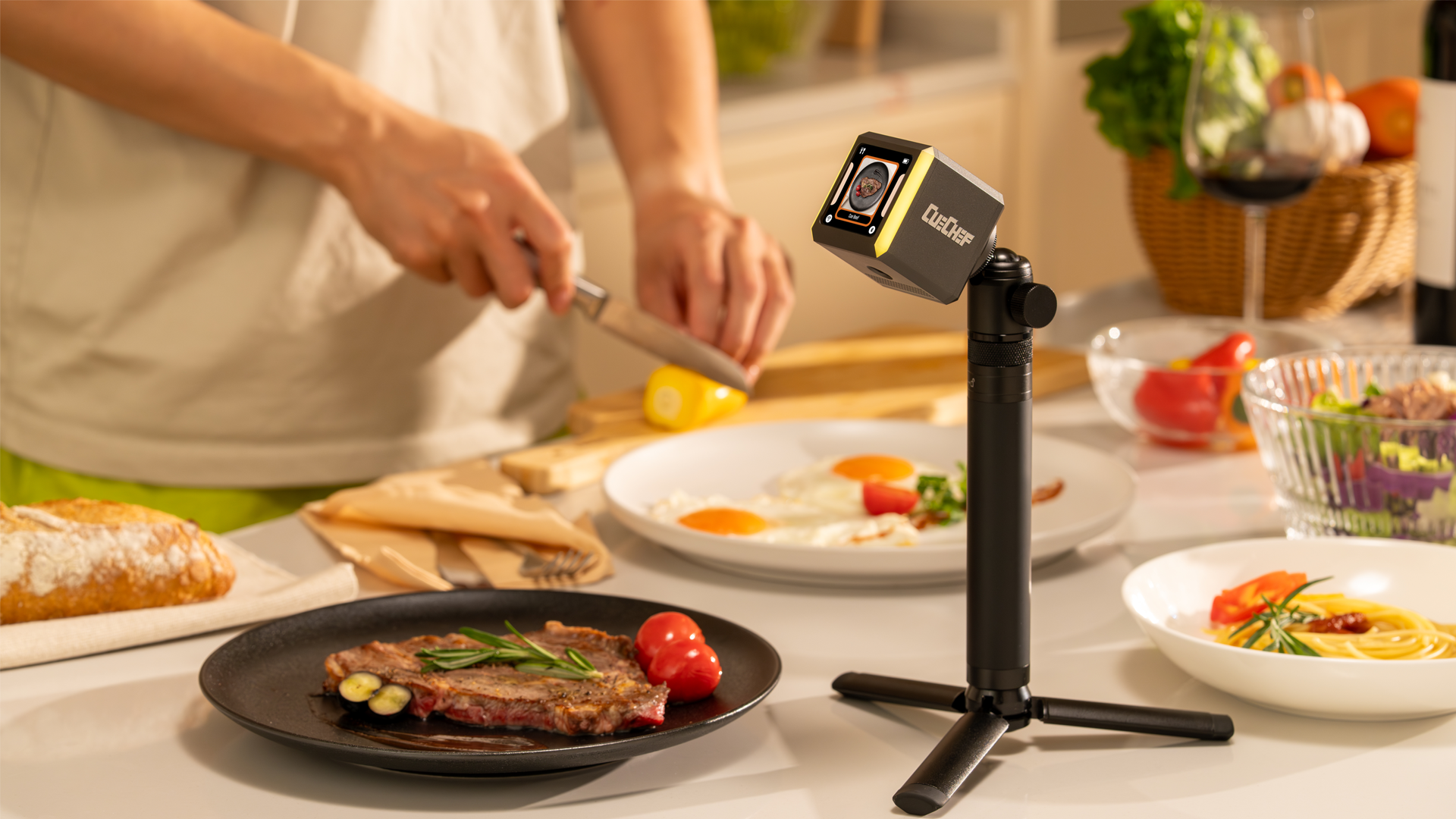 Cube O1: The World’s First Thermal-AI Cooking Assistant